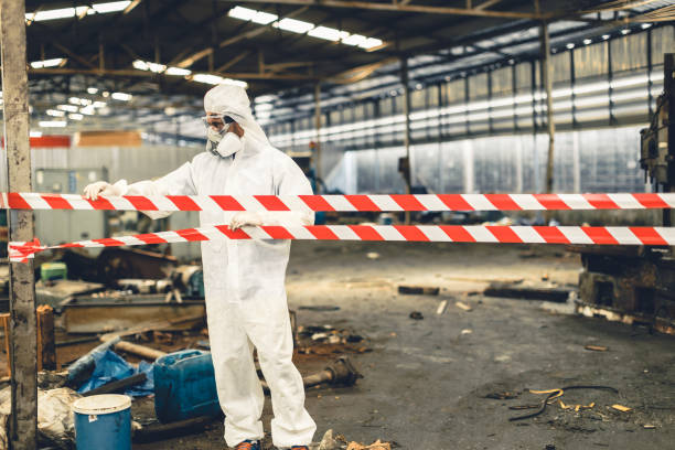 Professional Odor Removal technician working in Anderson Island, WA